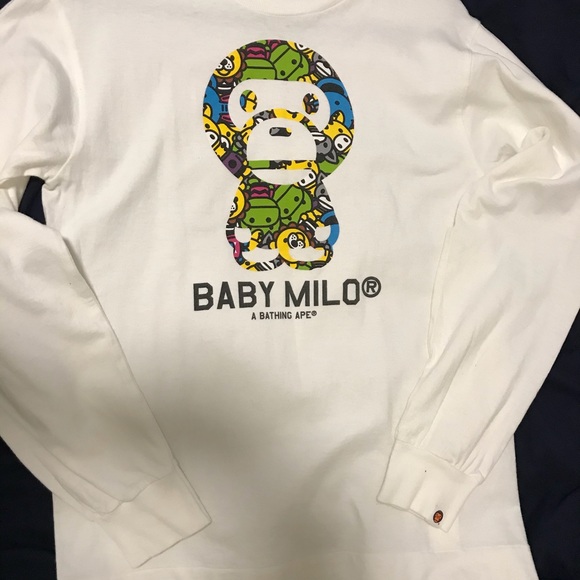 Baby Milo Animal Figure Long Sleeve Shirt - Picture 1 of 4